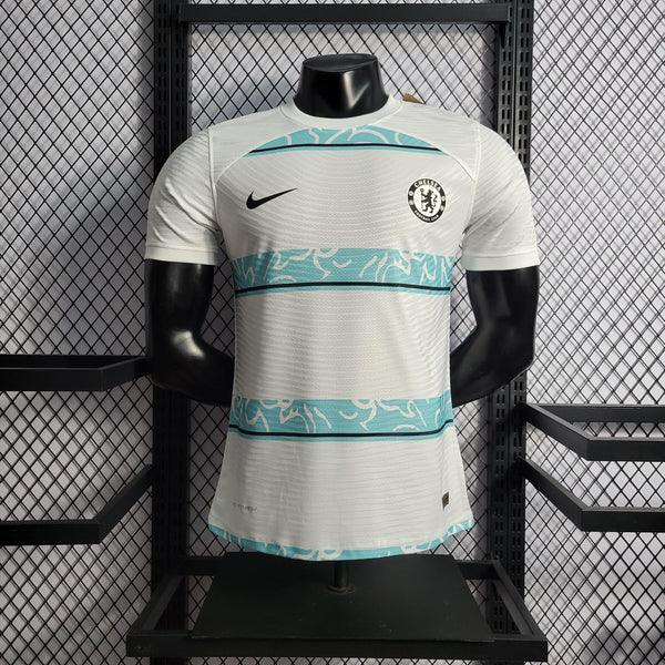 camisa-chelsea-II-reserva-away-22-23-branco-azul-premiere-league-versao-jogador