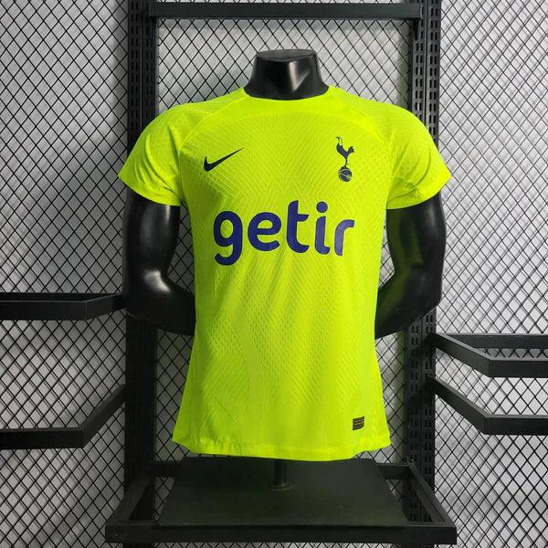 camisa-tottenham-away-versão-jogador-22-23-verde-preto-azul-spurs