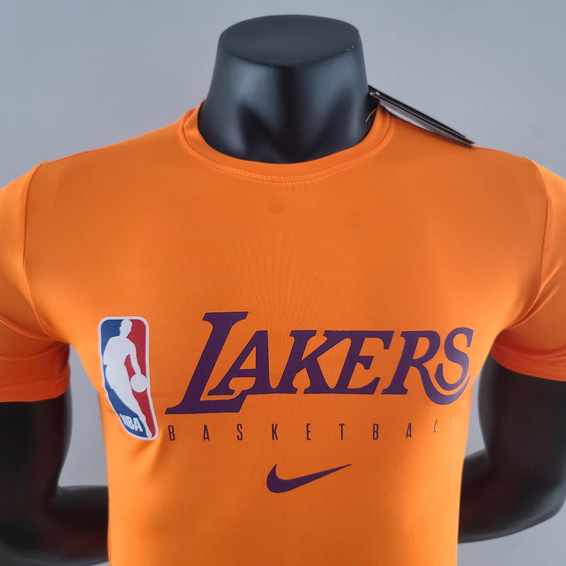 Camiseta Esportiva Nike Laranja NBA