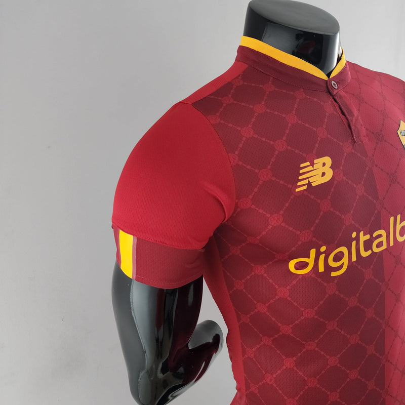 Camiseta Versão Jogador Roma