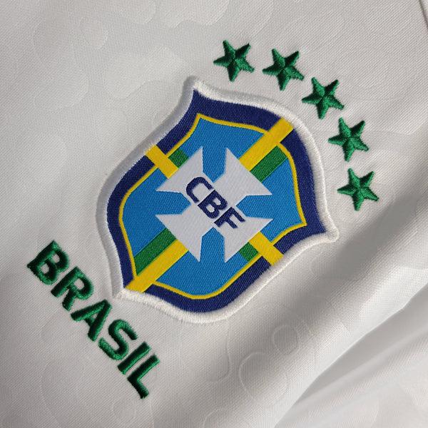 Camisa Feminina Brasil Nike Edição Comemorativa 2022/23 Branco