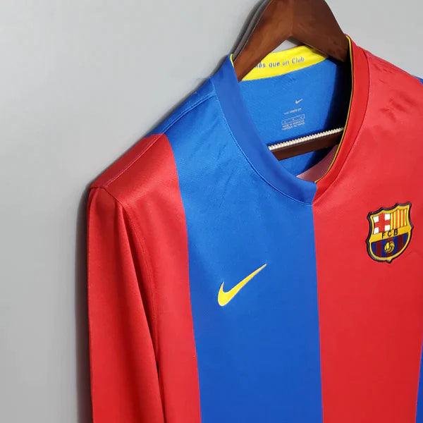 camisa-barcelona-manga-longa-2008-2009-I-home-titular-amarelo-grená-frio-messi-xavi-iniesta-puyol-2008-2009-versão-torcedor-times-espanhol