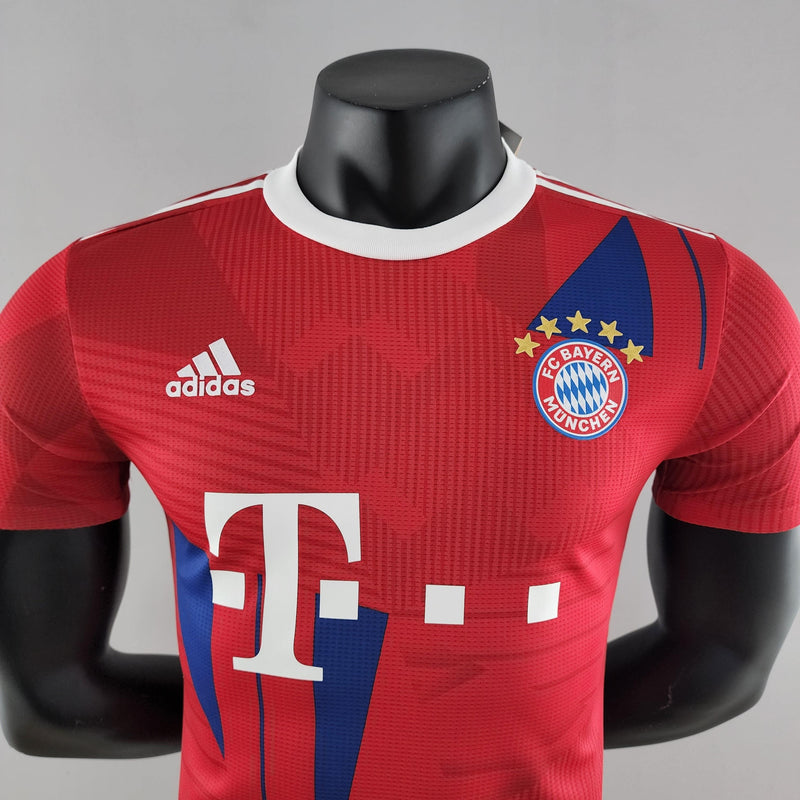 Camiseta Versão Jogador Bayern Munich 10 Chanpions