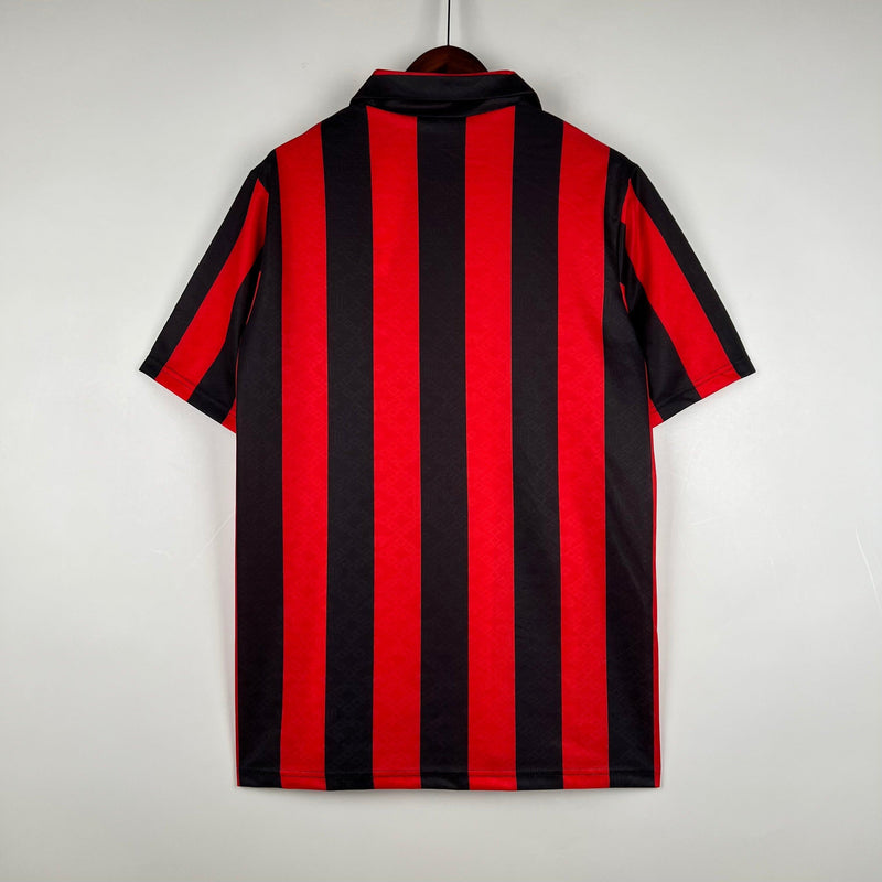 camisa-milan-titular-I-home-1989-1990-vermelho-gola-polo-preta