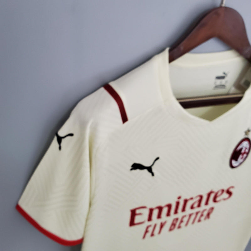 Camisa Milan Away Puma - Versão Torcedor Bege 21/22