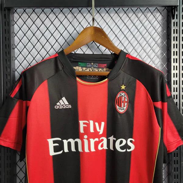 Camisa Retrô Milan I Titular Adidas Home 2010/11