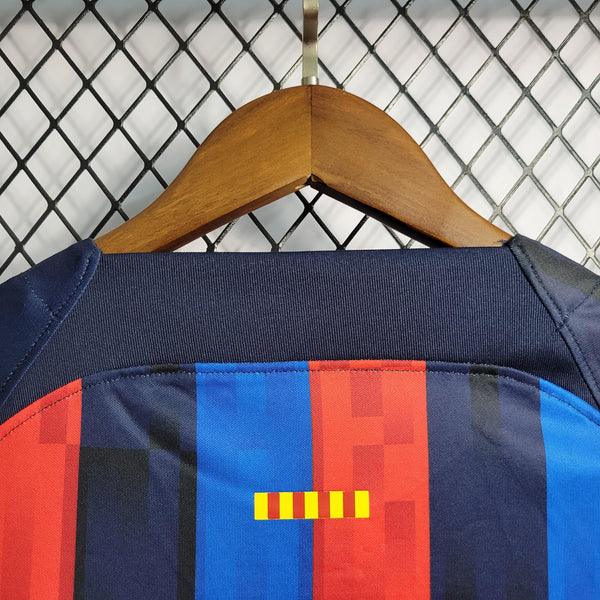 Camisa Feminina Nike +  Barcelona Home 2022/23 Spotify