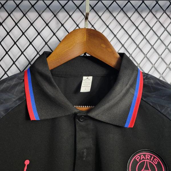 Camisa Polo PSG Jordan 2022/23 Preto