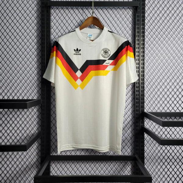 Camisa Retrô Alemanha I Titular - Adidas Home 1990