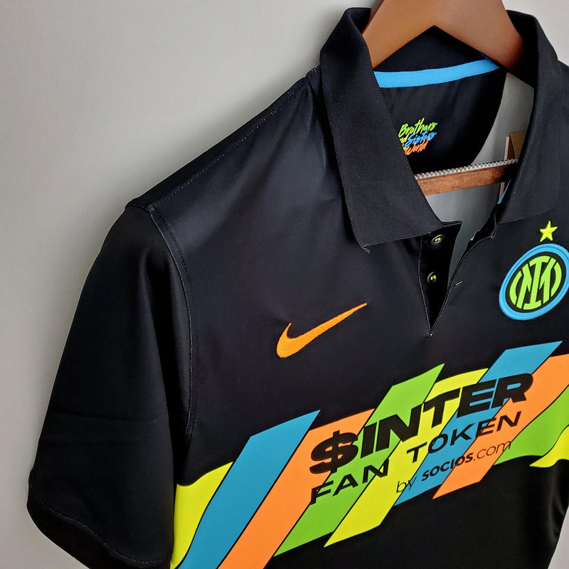 Camisa Inter de Milão Nike Polo - Versão Torcedor