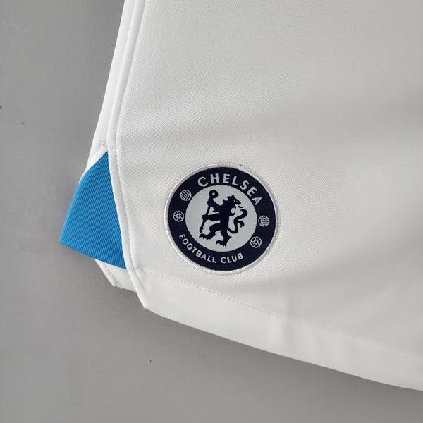 Shorts Chelsea Nike 2022/23 Branco