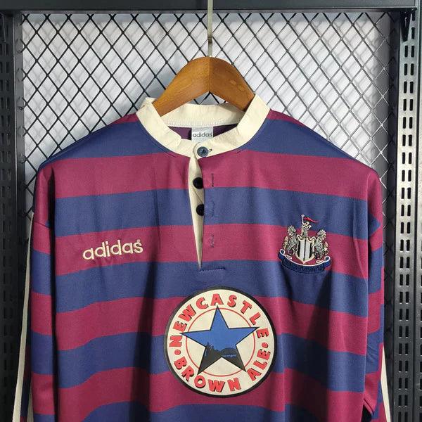 Camisa Retrô Manga Longa Newcastle II Away 1995/97