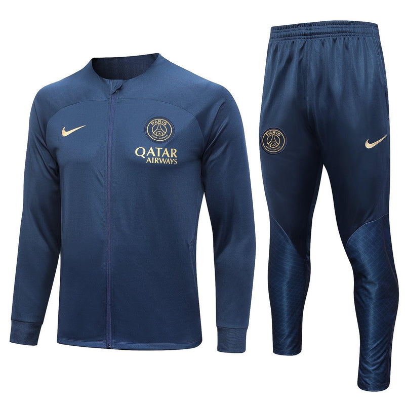 Conjunto de Inverno PSG Azul