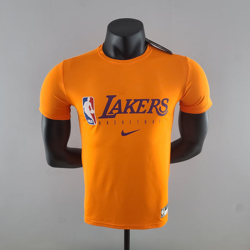 Camiseta Esportiva Nike Laranja NBA