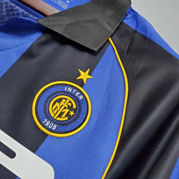 Camisa Inter de Milão Retrô I Titular - Home 2001/02