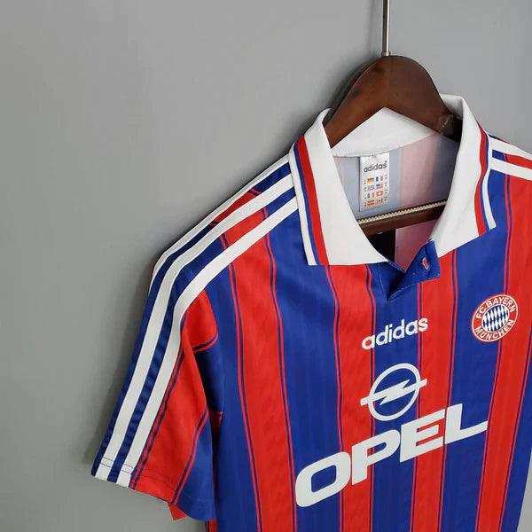 camisa-bayern-de-munique-retro-retrô-titular-home-1-bundesliga-1995-1997