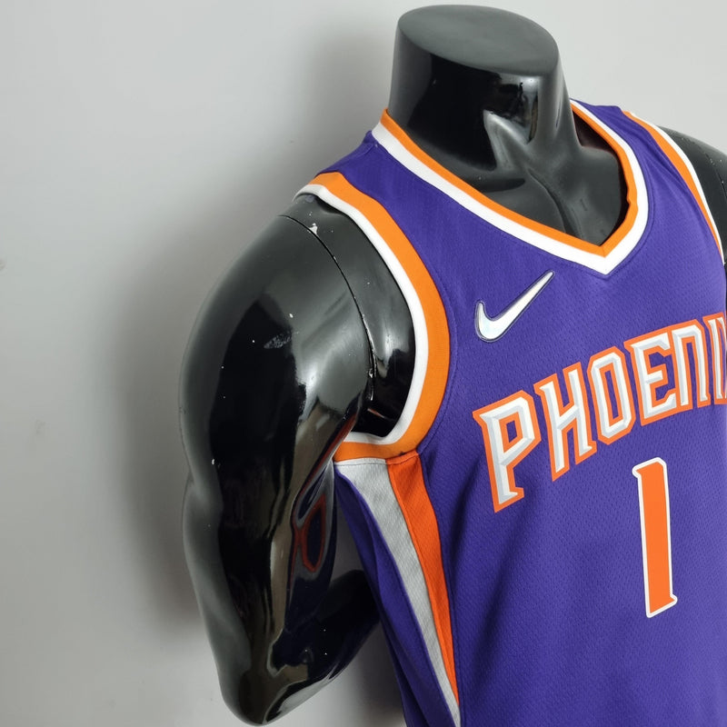 Camisa de Basquete Pheolnix Suns - Roxo Laranja 75° Anos Diamond Versão Torcedor