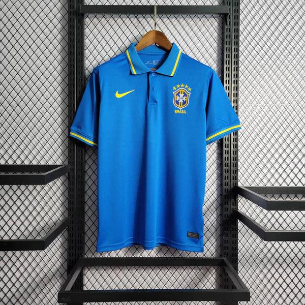 Camisa Polo Brasil Nike 2022/23 (3 Cores Disponíveis)