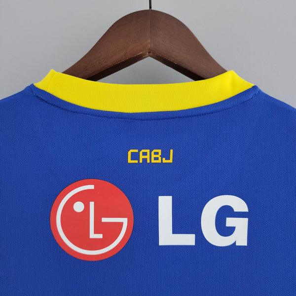 camisa-boca-juniors-retrô-titular-2010-2011-antiga-azul-amarelo-gola-amarelo-cabj-bombonera