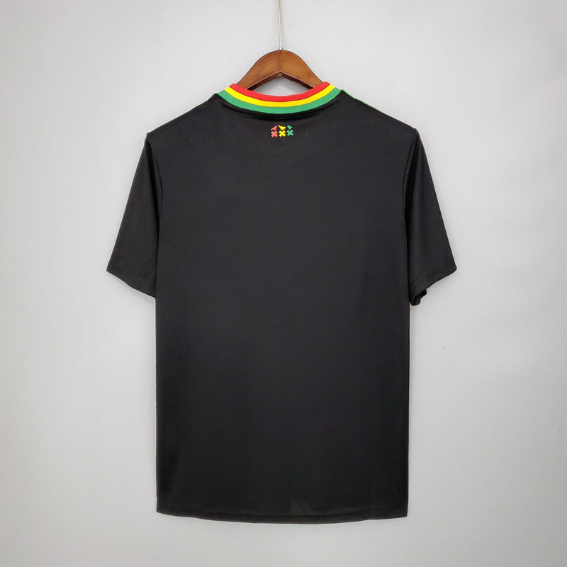 Camiseta Versão Torcedor Ajax 21/22 Preta Bob Marley