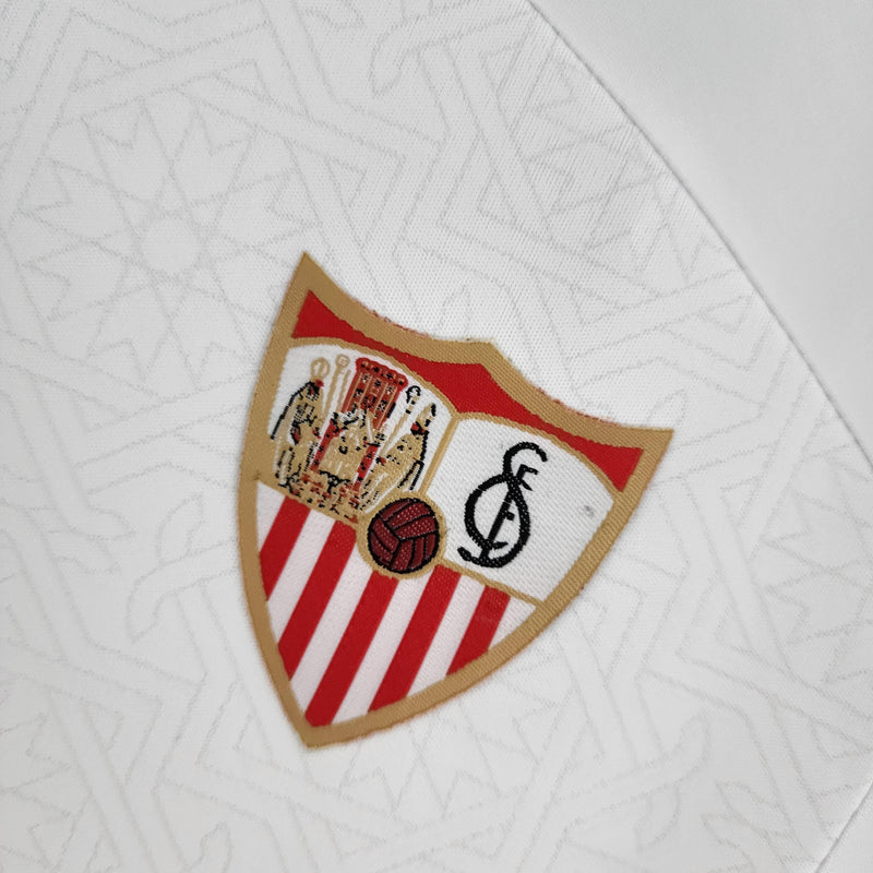 Camisa Sevilla Home Castore - VERSÃO TORCEDOR 22/23 Branca