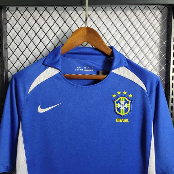 camisa-brasil-retrô-2002-azul-branco-gola-polo-ronaldinho-ronaldo-copa-do-mundo