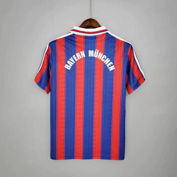 camisa-bayern-de-munique-retro-retrô-titular-home-1-bundesliga-1995-1997