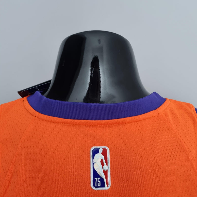 Camisa Regata De Basquete Pheolnix Suns - Versão Torcedor 75° Anos Nba