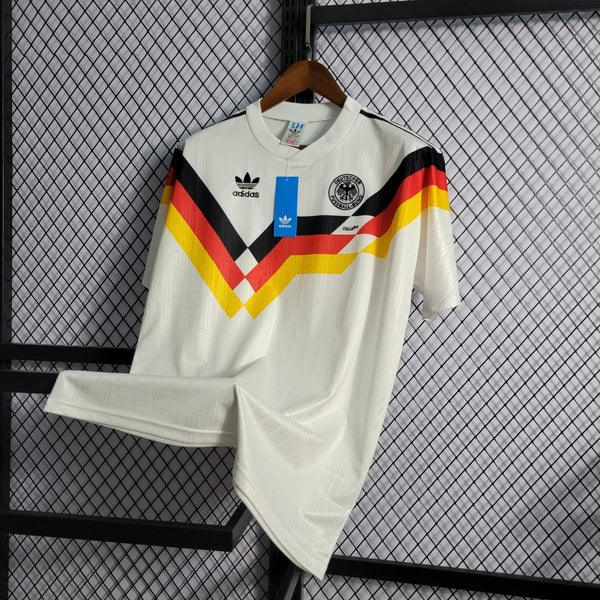 Camisa Retrô Alemanha I Titular - Adidas Home 1990