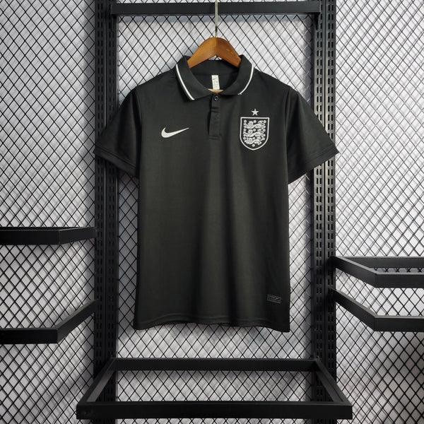 Camisa Polo Inglaterra Nike 2022/23 Preto