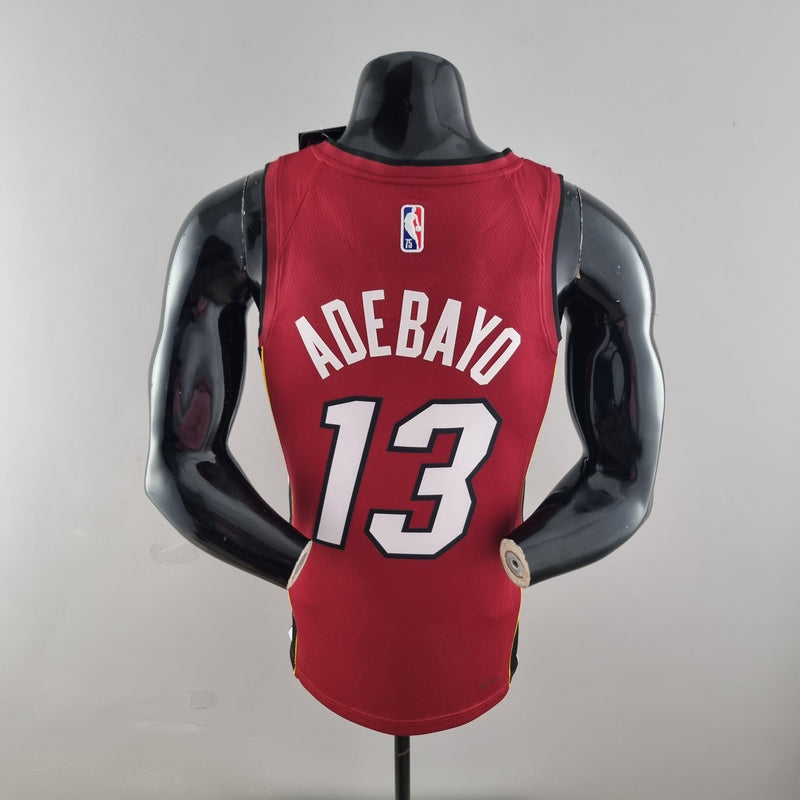 Camisa Regata de Basquete Miami Heat Vermelho - Versão Torcedor