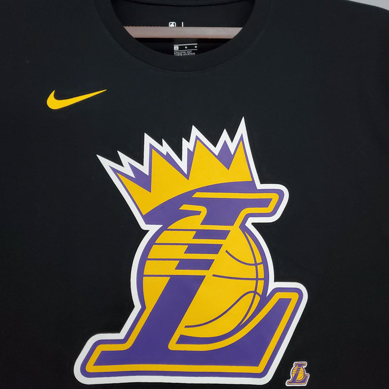 Camiseta Esportiva Nike Lakers Preta