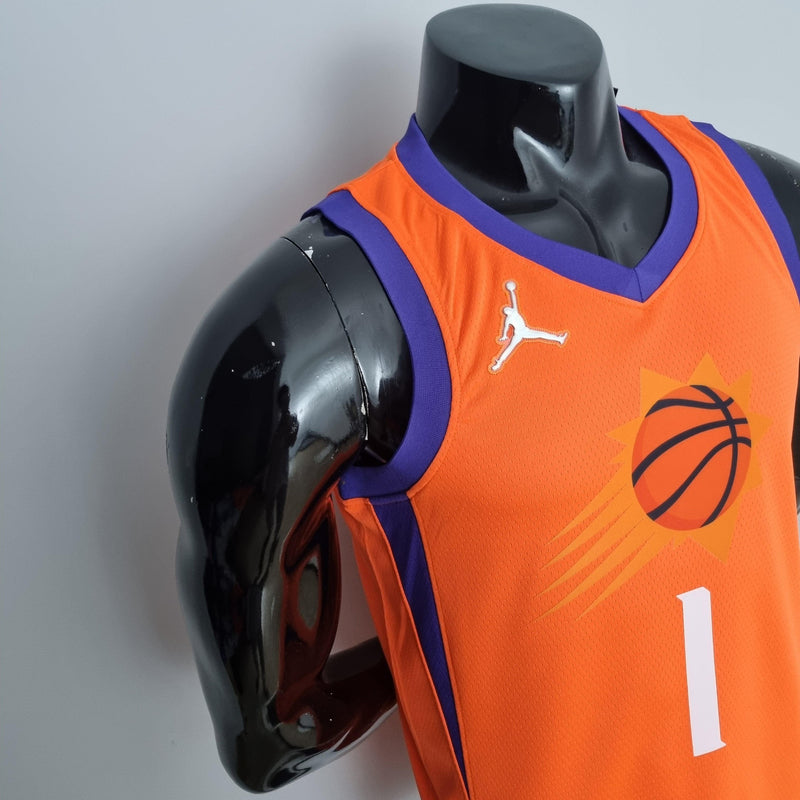 Camisa Regata De Basquete Pheolnix Suns - Versão Torcedor 75° Anos Nba