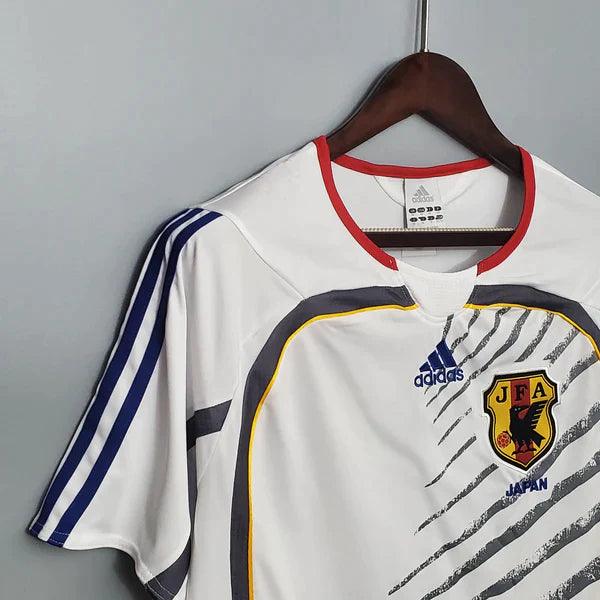 Camisa Retrô Japão II Away 2006 Branca