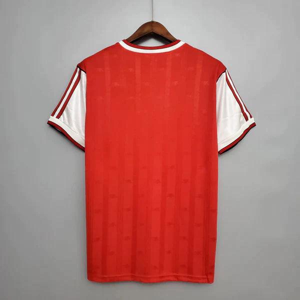 camisa-arsenal-titular-I-1988-89-vermelho-branco-thierry-manga-curta-branca-gunners-retro-retrô