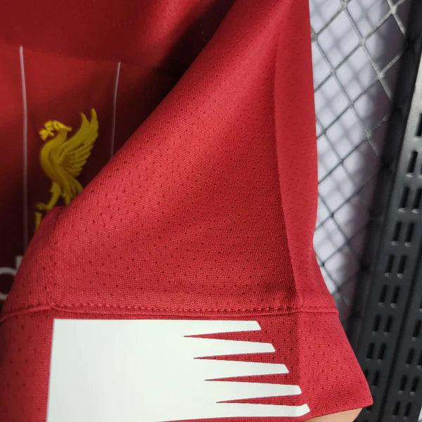 Camisa Liverpool I 2019/20 Retrô New Balance - Vermelha e Amarela