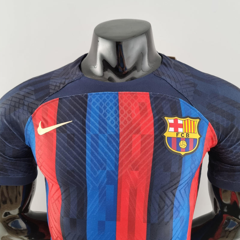 Camisa Barcelona Spotify Nike - 22/23 Versão Jogador