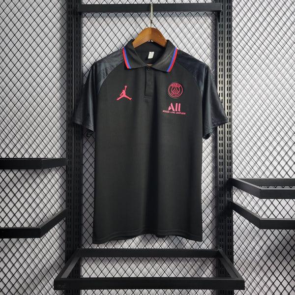 Camisa Polo PSG Jordan 2022/23 Preto