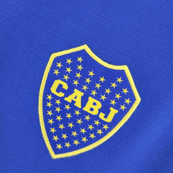 camisa-boca-juniors-retrô-titular-2010-2011-antiga-azul-amarelo-gola-amarelo-cabj-bombonera