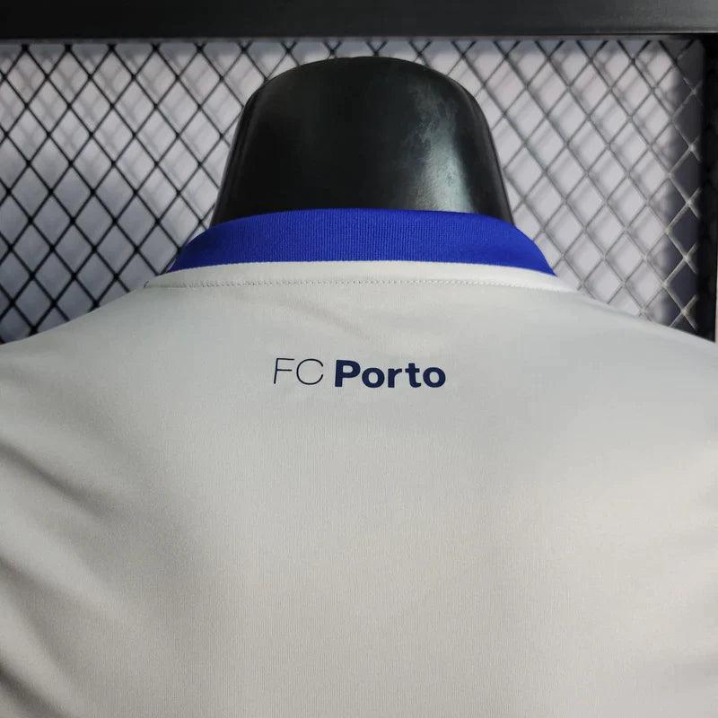 Camisa FC Porto Versão Jogador New Balance Home Azul e Branco 2022/23