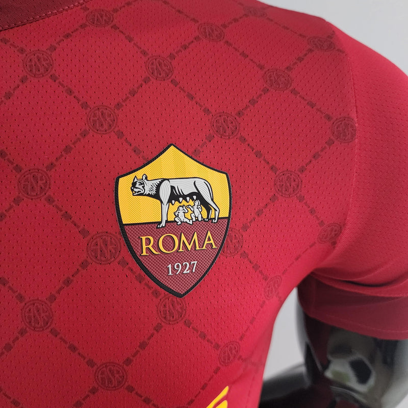 Camiseta Versão Jogador Roma