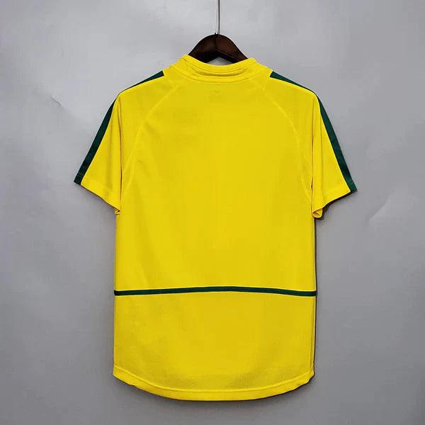 Camisa Brasil Retrô I Titular - Nike Home 2002 Amarela