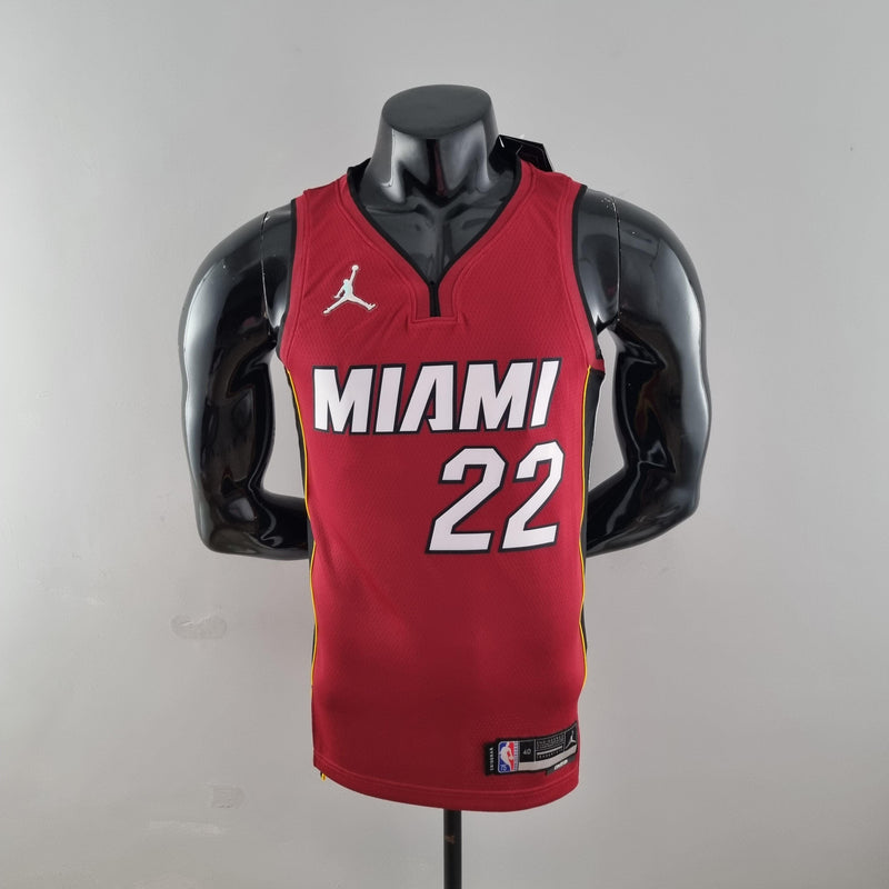 Camisa Regata de Basquete Miami Heat Vermelho - Versão Torcedor