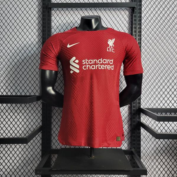 camisa-liverpool-I-titular-22-23-versao-jogador-home-salah-mane-virgil-fabinho-vermelho-branco