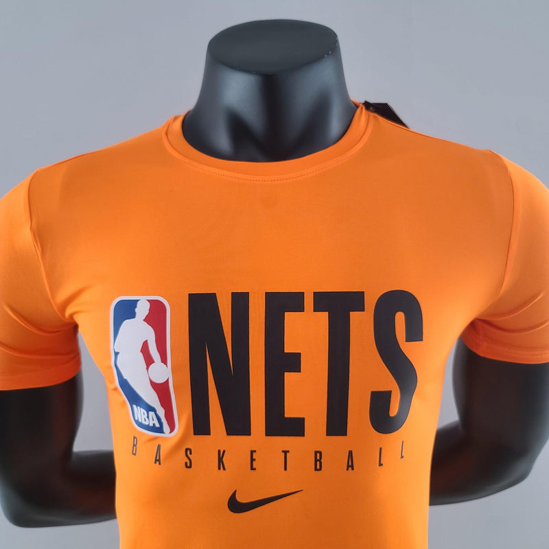 Camiseta Esportiva Nike Laranja NBA