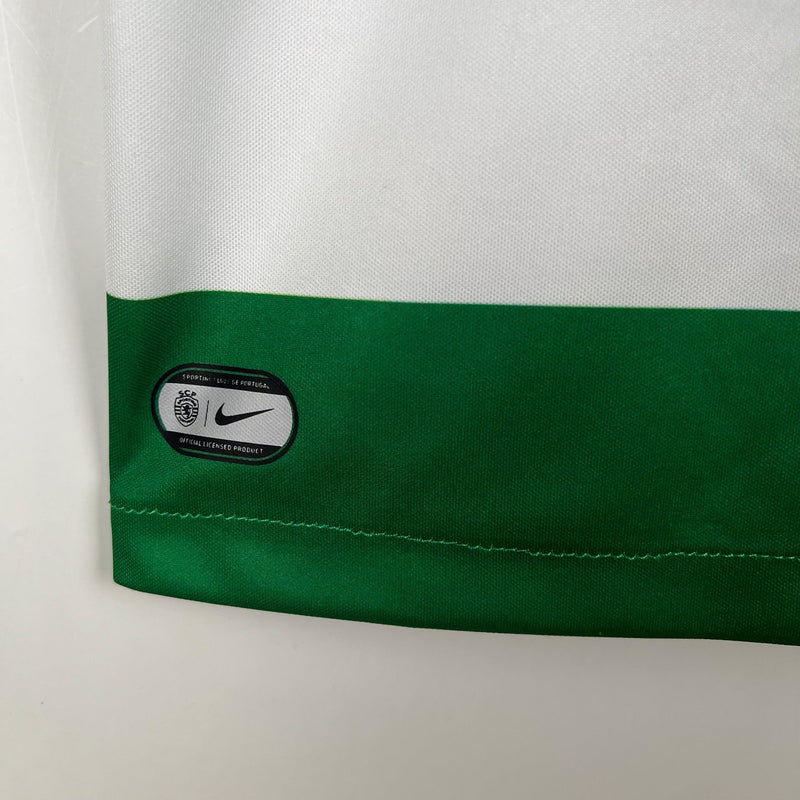 Camisa Sporting Lisboa Home Nike - Versão Torcedor 23/24 Verde e Branca