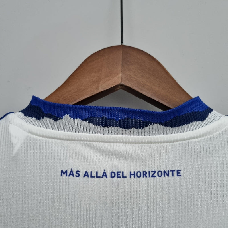 Camisa Universidade Do Chile Away - Versão Torcedor 22/23 Branca e Azul