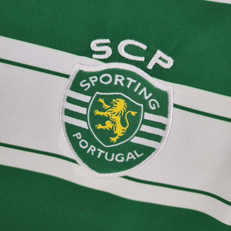 Camisa Sporting Lisboa Home Nike - Versão Torcedor 22/23 Verde e Branca