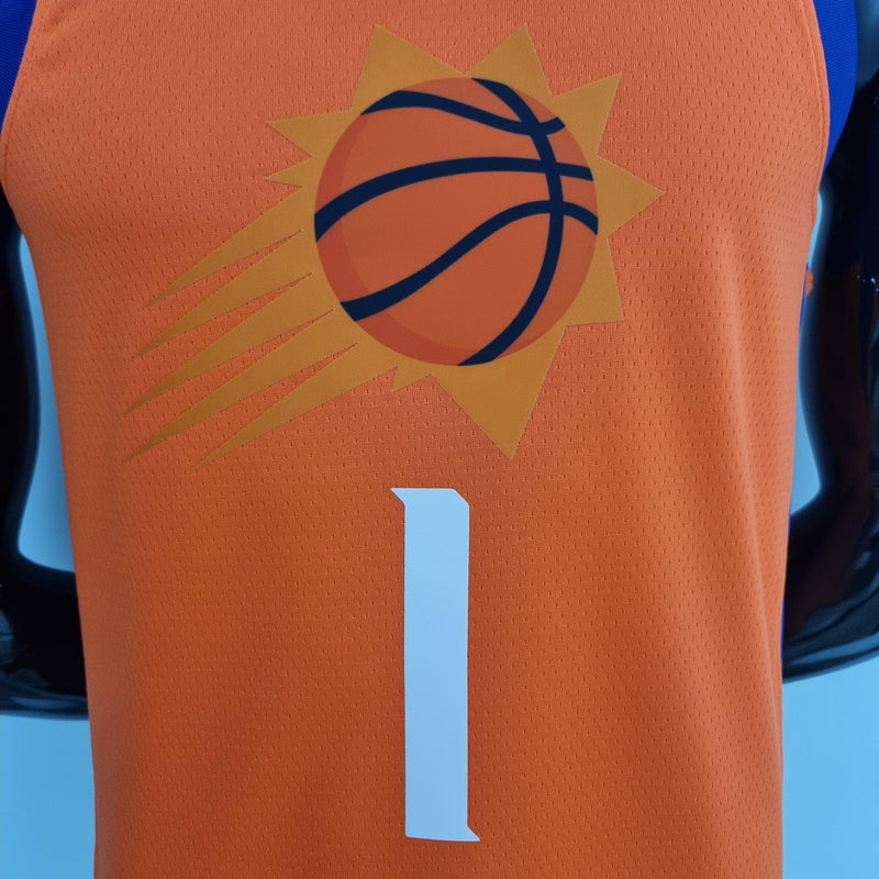 Camisa Regata De Basquete Pheolnix Suns - Versão Torcedor 75° Anos Nba