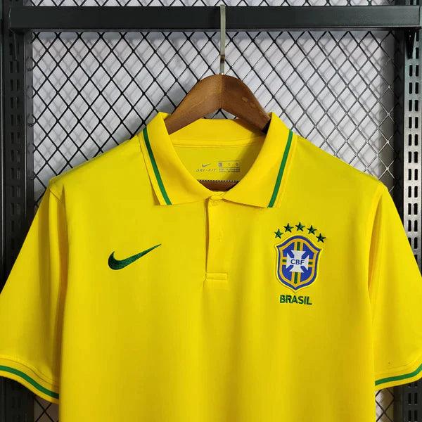 Camisa Polo Brasil Nike 2022/23 (3 Cores Disponíveis)